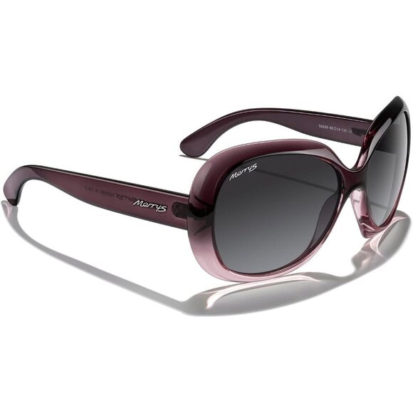 Oversized Polarized Sunglasses Women Butterfly Frame UV400 Scratch-Resist